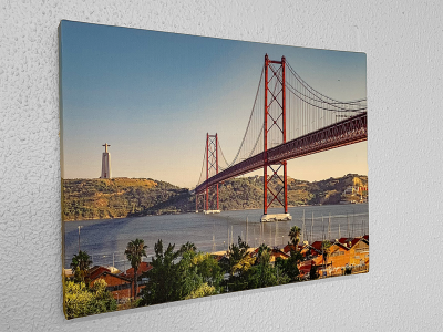 Toile Portugal "Pont sur la...