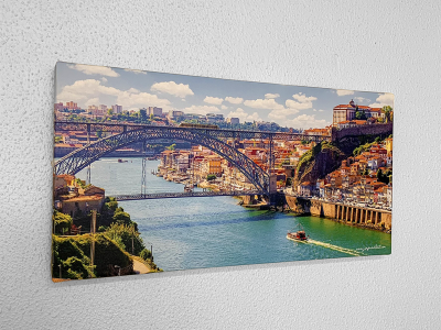 Toile Portugal "Pont de Porto"